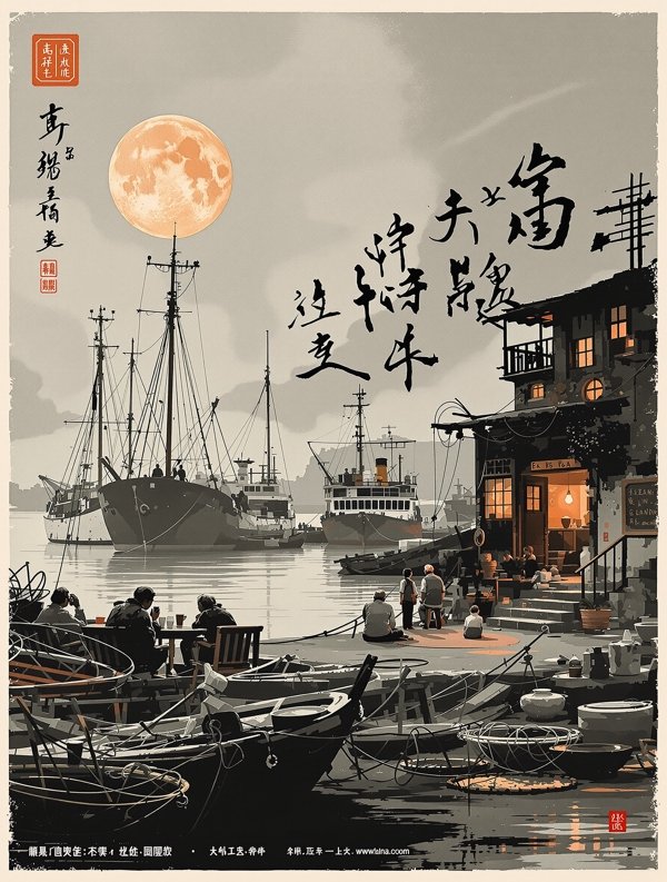 独立电影《临港旧话》手工海报